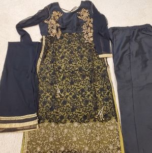 Indian cigarette pant suit